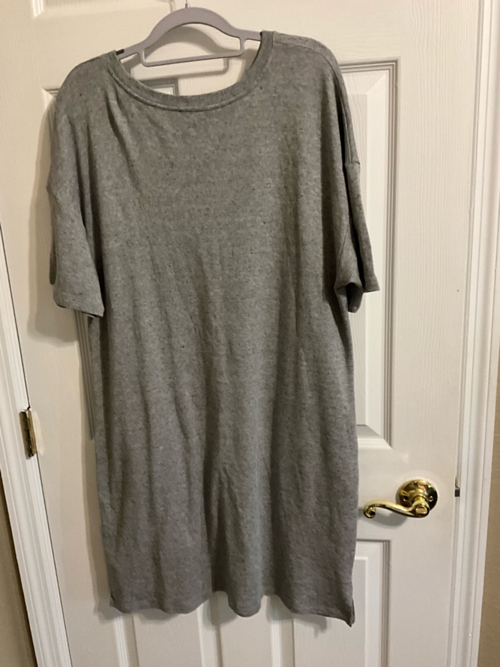 Daily Ritual Heather Gray Short Sleeve Pocket Tee - Picture 3 of 5
